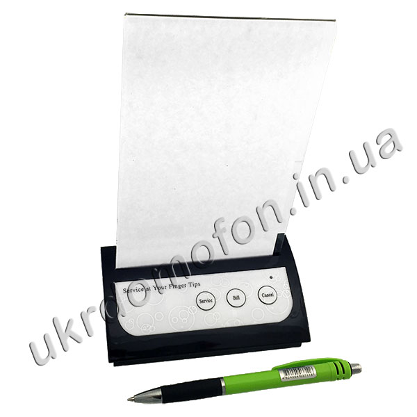 черная кнопка вызова официанта и персонала HCM-330 на 3 режима вызова и с рекламой | ukrdomofon.in.ua черная кнопка вызова официанта и персонала HCM-330 на 3 режима вызова и с рекламой