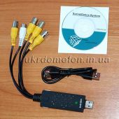 Видеорегистратор 4 канала  EasyCAP USB DVR