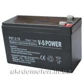 Аккумулятор 12В 7 А/ч