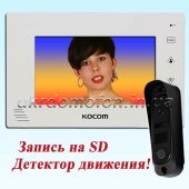 Видеодомофон Косом KCV-A374sd + DVC-4Q