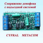 Адаптер домофона с CYFRAL Metakom