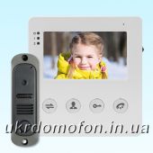 Комплект домофона PC-415R + панель DVC-4Q PoliceCam