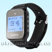 Пейджер–часы официанта RECS R-02 Black USA