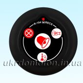 Кнопка вызова официанта и кальянщика R-194 Hookay Black RECS USA