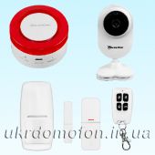 Комплект охранной сигнализации PoliceCam WIFI Smart Siren с WiFi видеокамерой IPC-520