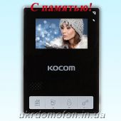 Домофон Kocom KCV-434SD Black
