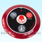 Кнопка вызова официанта и персонала R-104 Red RECS USA