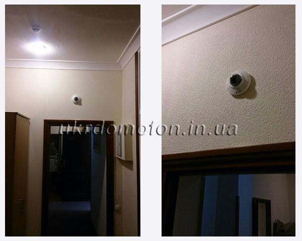 картинка - как установлена камера видеонаблюдения в тамбуре квартиры камера видеонаблюдения установка на площадке в многоквартирном доме